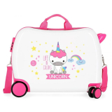 Dětský kufřík na kolečkách Roll Road Little Me Unicorn MAXI