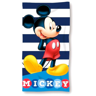 Osuška Micro Mickey proužky 70/140